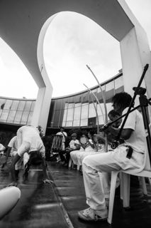 Roda do Semente do Jogo de Angola no Museu do Indio