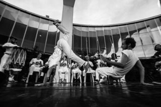 Roda do Semente do Jogo de Angola no Museu do Indio