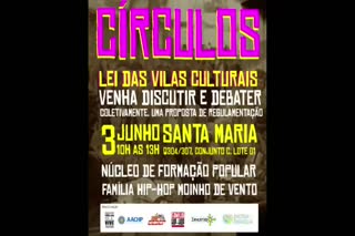 Circuito Vilas Culturais - Santa Maria - Família Hip Hop